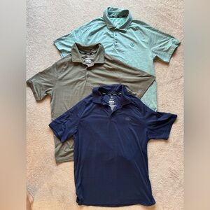 Hurley men's polo shirt bundle